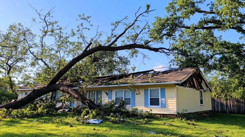 Storm Damage Roof Repair